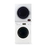 Equator Basic Stackable 13 lbs Washer + Vented Sensor Dryer 3.5cf 110V