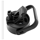 NATURE PIONEOR Lockable Straw Lid for Wide Mouth Insulated Water Bottles with 12,16,18,20,24,25,32,40,64 oz, Straw Replacement Bottle Lid of 2.24” Diameter
