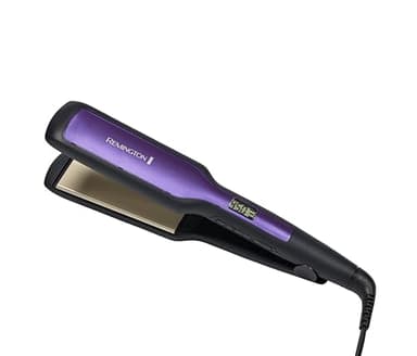 Remington 1 3/4" Flat Iron, Hair Straightener with Anti-Static Technology, 30-Second Heat Up & 60 Minute Auto Shut-Off, 30% Longer Ceramic Floating Plates, Titanium + Ceramic Coating