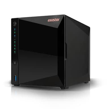 Asustor Drivestor 4 Pro Gen2 AS3304T v2, 4 Bay NAS, 1.7GHz Quad-Core, 2.5GbE Port, 2GB RAM DDR4, Best Value for Home Media Server, Network Attached Storage(Diskless)