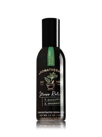 Bath and Body Works Aromatherapy Stress Relief Eucalyptus & Spearmint Concentrated Room Spray. 1.5 Oz.