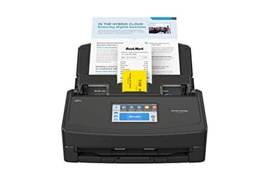 Fujitsu ScanSnap iX1500 Color Duplex Document Scanner with Touch Screen for Mac or PC, Black (2018 Release)
