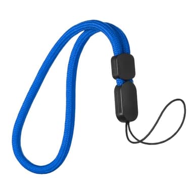 uxcell Phone Lanyard, 8.3" Nylon Lanyards Hand Wrist Strap Adjustable Wrist Straps Lanyard Phone Charm for Bottle Wallet Women and Men, Blue