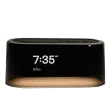 Loftie Alarm Clock with Sound Machine – Smart Alarm Clock with Light, White Noise, Bluetooth Speaker, Night Light Sound Machine, 100+ Sounds, Blackout Mode, No WiFi Mode, Optional Subscription - Black