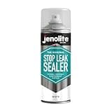 JENOLITE Stop Leak Sealer Spray | Waterproof Sealant | Fills, Seals & Stops Leaks | White | 400ml (14 Ounces)