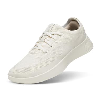 Allbirds Men's Tree Runner Go Everyday Sneakers - Stony Cream (Stony Cream Sole) - 12 Medium