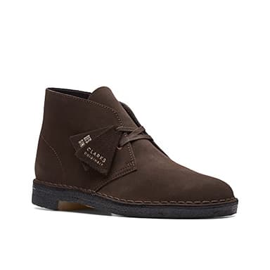 Clarks Men's Desert Boot - Brown Suede - 9.5M