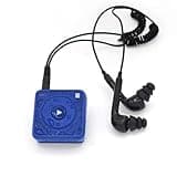 Mighty Wave Waterproof IPX7 Spotify & Amazon Music Player - Includes Waterproof Wired Headphones - Perfect for Swimming - Music + Podcasts
