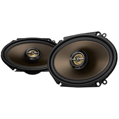 PIONEER A-Series MAX TS-A683FH 6” x 8" 2-Way Speakers (Pair) – 370W Max, Balanced Sound + Smooth Treble, Enhanced Bass, Great Stock Replacement