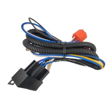 AUTO OCCASION H4 LED Headlight 2 Head Lamp Relay Socket Ceramic Socket Plugs Set Plug Wiring Harness Fix Dim Lights Light Bulb 9003 H5054 H6054LL 6014 H6024 6052 Replacement for Subaru Toyota