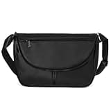 OSOCE Leather Crossbody Bags for Women Festival Bag with Adjustable Strap Casual Shoulder Bag Crossbody Purse Handbag Travel Work