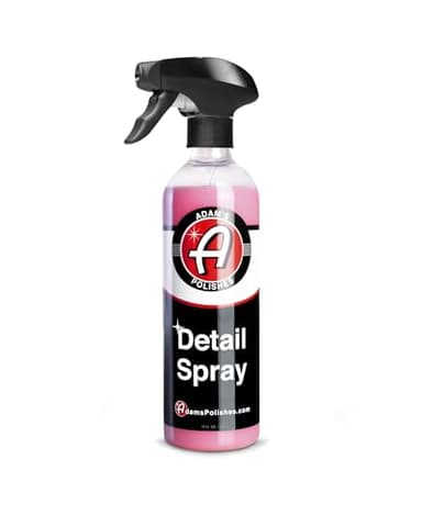 Adam's Detail Spray (16 fl. oz) - Quick Waterless Car Detailer | Polisher Clay Bar & Car Wax Booster | Adds Shine & Gloss Depth