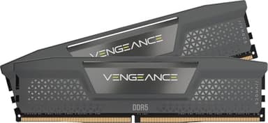 CORSAIR Vengeance DDR5 RAM 32GB (2x16GB) 6400MHz CL36-48-48-104 1.35V AMD Expo Intel XMP 3.0 Desktop Computer Memory – Gray (CMK32GX5M2B6400Z36)