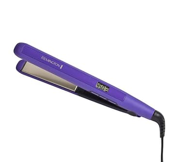 Remington 1" Flat Iron, Hair Straightener with Anti-Static Technology, 30-Second Heat Up & 60 Minute Auto Shut-Off, 30% Longer Ceramic Floating Plates, Titanium + Ceramic Coating