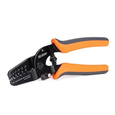 iCrimp Mini Micro Open Barrel Crimping Tools Works on AWG28-20 JAM, Molex, Tyco, JST Terminals and Connectors used for FPV, Drone Servo