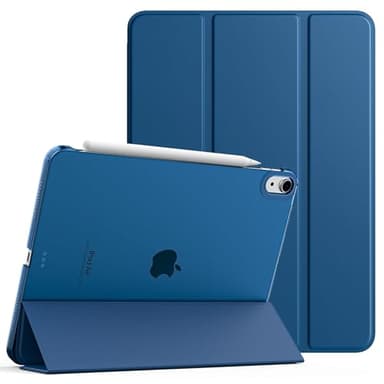 TiMOVO for iPad Air 11 Inch Case (M4 2026/M3 2025/M2 2024), iPad Air 5th Generation 2022/4th Gen 2020 10.9 Inch, Slim Hard Translucent Back Cover, Support Auto Wake/Sleep, Abyss Blue