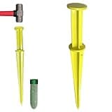 Keyfit Tools Tree Fertilizer Spike LAND STAKER 2.0 Get Your Root Feeder Spikes 1 Foot Deeper For Deep Root Tree & Shrub Fertilizing ~ Or Use Your Own Granular Fertilizer DOES NOT Come With Fert Spikes
