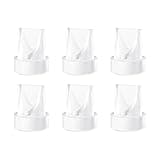 TOVVILD Duckbill Valves Compatible with Momcozy M5/M6/V1/V1 Pro/V2/V2 Pro, Breast Pump Replacement Parts Accessories for Momcozy Pump,6PCS