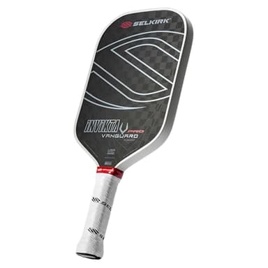 Selkirk Sport Vanguard Pro Pickleball Paddle | Elite Raw Carbon Fiber Pickleball Paddles with 12K Quad-Layered Carbon and Thermoformed Construction | Designed for Versatility and Performance | Invikta