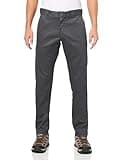 Dickies Skinny Fit Work Pants, Charcoal, 32 32