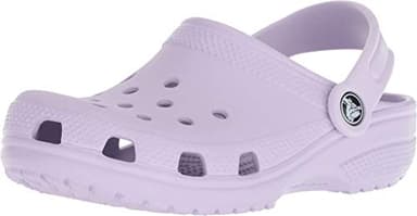 Crocs Unisex-Child Classic Clogs, Lavender, 4 Big Kid