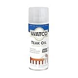 Watco Teak Oil Wood Finish Spray, 11.25 oz, Clear