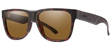 SMITH Lowdown 2 Core Sunglasses with Polarized Lenses – Men’s & Women’s Performance Sunglasses for Active Days, Sports & Running – Matte Tortoise Frame, Polarized Brown Lenses