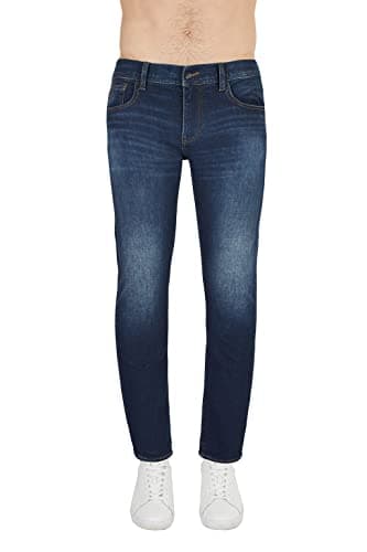 Armani Exchange Men's J13 Slim Fit Comfort Cotton Denim Pants Indigo Denim, 33R