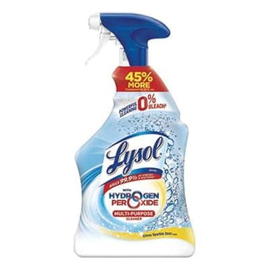 Multi-Purpose Hydrogen Peroxide Cleaner, Citrus Sparkle Zest, 32 Oz Trigger Spray Bottle, 9/Carton
