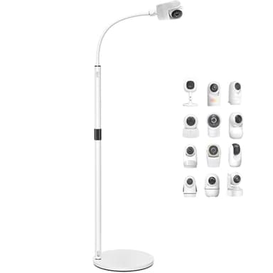 EYSAFT Baby Monitor Floor Stand Mount Compatible for Nanit Pro (with Flex Stand),Vtech HQ Max/VM901/VM924/VM919/RM7764,Momcozy,Babysense(MaxView),HelloBaby,Heavy-Duty Stand