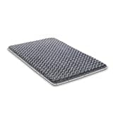 XL Dog Bed for Crate High Resilience Foam Crate Pad Mat for Large Dogs Washable Anti-Slip,41" x 27",Dark Gray