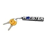 AlveyTech Keys for Shoprider Mobility Scooters (Set of 2) - Replacement Key Pair for Shoprider Cutie L, Dasher 3/4/9, Scootie, Sprinter, Sunrunner 3/4/S, and Start Electric Scooter (206112-88103)