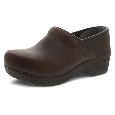 Dansko XP 2.0 Clogs – Lightweight Slip-Resistant Footwear for Comfort and Support – Ideal for Long Standing Professionals – Nursing, Veterinarians, Brown Waterproof 8.5-9 M US