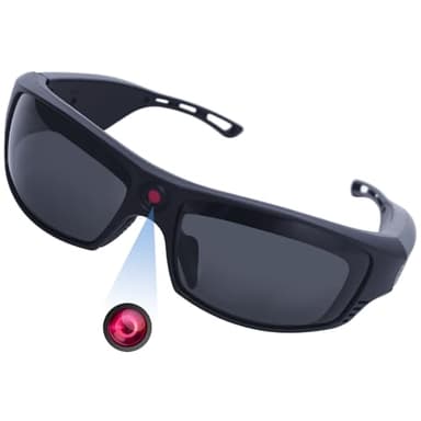 REEDTOCK Sports Smart Glasses with Camera & 1080P HD Video Recording, Sunglasses with Bluetooth Speaker, Translation Support 110+ Languages, for Driving, Cycling, Running & Outdoor(Include 64Gb Card)