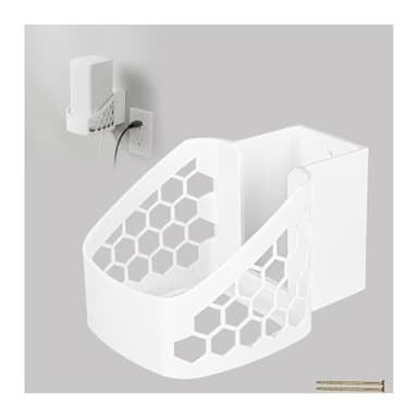 Wall Mount Bracket Compatible with Xfinity Comcast XB8 Modems, Space-Saving Router Shelf for Secure and Organized Home Office Setup
