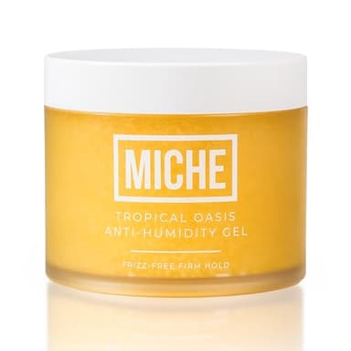 MICHE Anti-Humidity Frizz-Free Strong Hold Hair Gel 8.8 oz | For All Curl Types - Curly and Coily