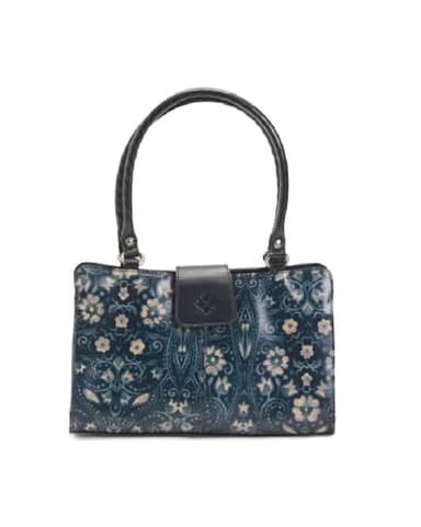 Patricia Nash Rienzo Satchel Folklore Blue One Size