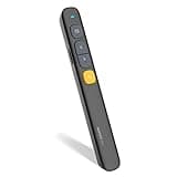 NORWII N29 Presentation Clicker Slide Pointer Clicker for Powerpoint Presentations, Wireless Presenter with Hyperlink & Volume Control, Presentation Remote(Black)