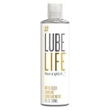 Lube Life Water-Based Personal Lubricant, Lube for Men, Women and Couples, Non-Staining, 8 Fl Oz