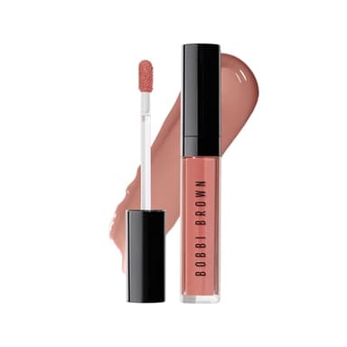 Bobbi Brown Crushed Oil-Infused Gloss | Hydrating, Non-Sticky, Tinted Lip Oil Gloss | High-Impact Shine & Comfortable Feel, 0.20 Fl Oz, In the Buff