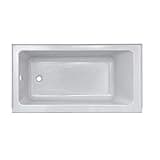 American Standard 2973202.020 Studio Integral Apron Bathtub Left Drain 60 in. x 30 in. in White