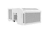 GE Profile ClearView Inverter Window Air Conditioner Unit, 10,300 BTU, U-Shaped Adjustable Depth, Energy Efficient Cooling up to 450 sq ft., Ultra Quiet, SMART Home Capable, Includes Remote, White