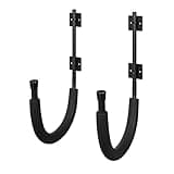 RAD Sportz Kayak Wall Hangers 100 LB Capacity Kayak or Stand Up Paddle Board Storage for Garage, Shed or Boat House Heavy Duty, Black