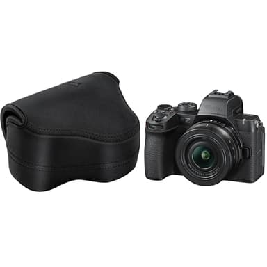 KIWIFOTOS Neoprene DSLR Camera Sleeve Case for Leica Q3 Q2 Q Canon EOS R7 R10 +18-45mm Lens Nikon Z5 z5II Z6 Z6III Mirrorless Camera up to 5.1 x 2.9 x 3.9 Wear Resistance