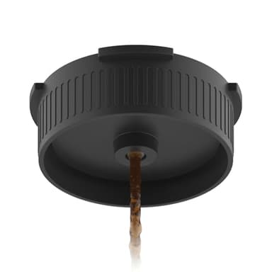 Xinafan Coffee Filter Cap, Flow Control Filter Cap for Coffee Maker, Espresso Replacement Part for Cold Brew, Upgraded No Drip