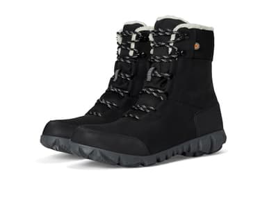 Bogs Women's Arcata Urban Leather Tall Snow Boot, Black 1, 8