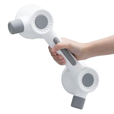 TAILI Grab Bars for Shower,Maximum 350lbs, Super Strong Adhesive Shower Grab Bars for Seniors, Shower Handles for Elderly Suction,Safety Grip Rails for Microcrack Tile,Drill-Free Waterproof
