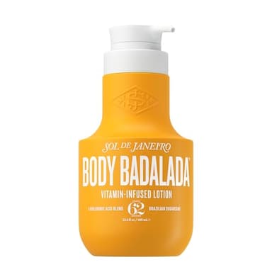 Sol de Janeiro Body Badalada Vanilla Lotion | Vitamin-Infused Body Lotion | Cheirosa 62 Fragrance | 13.5 fl oz.