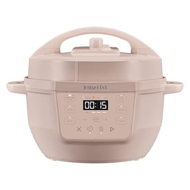 Instant Pot 4QT RIO Mini 7-in-1 Multi-Cooker, Pressure Cooker, Slow cook, Sauté, Steam, Rice Maker, Yogurt, & Warmer, Rosewater, 4 Quarts