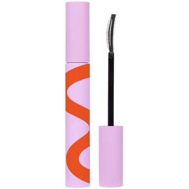 Tower 28 MakeWaves Vegan Black Mascara - Volumizing & Lengthening Mascara for Sensitive Eyes - With Aquaflex Technology for Humidity-Proof Lift - Hypoallergenic Eye Makeup - Jet (0.29 oz)